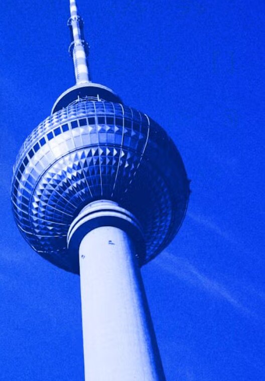 The Berlin TV tower